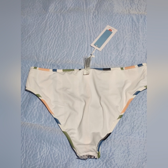 NWT CUPSHE SIZE XL. Colorful Striped Bikini Bottom - Picture 10 of 11